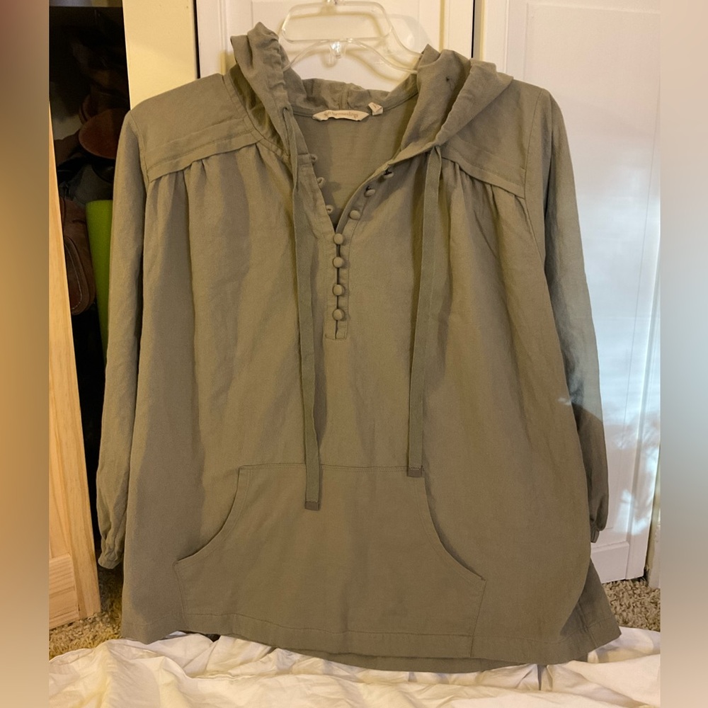 Soft Surroundings, Hooded Pop Over - Picture 6 of 8